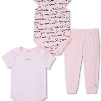 Calvin Klein set 3 piese bodyuri si pantalon