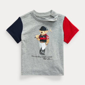 Ralph Lauren tricou ursulet gri