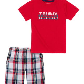 Tommy Hilfiger set tricou si pantaloni scurti