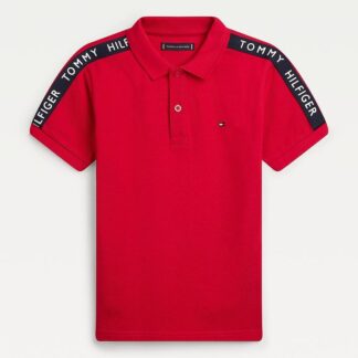 Tommy Hilfiger tricou polo rosu