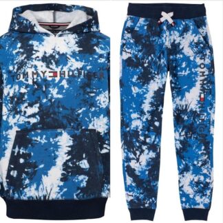 Tommy Hilfiger set trening fleece gros albastru