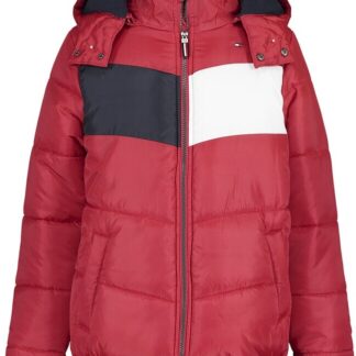 Tommy Hilfiger geaca groasa de iarna rosu