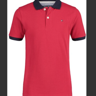 Tommy Hilfiger tricou rosu polo