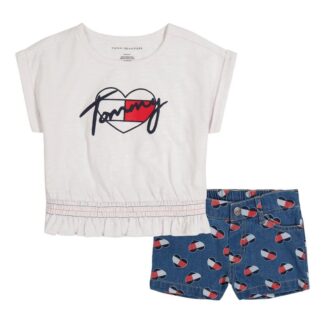 Tommy Hilfiger set Tricou si Pantalon scurt