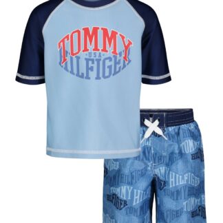 Tommy Hilfiger set plaja UPF 50+ albastru