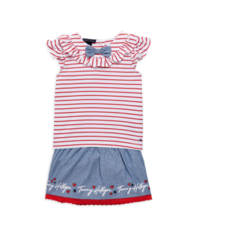 Tommy Hilfiger set tricou si fusta
