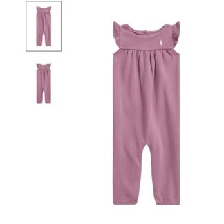 Ralph Lauren Fleece flutter-sleeve Coverall