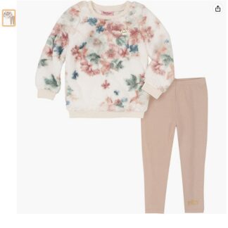 Juicy Couture set bluza sherpa si colanti