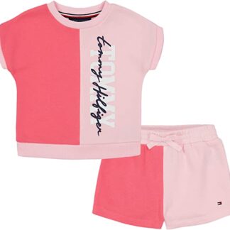 Tommy Hilfiger set tricou si pantaloni scurti fara fleece