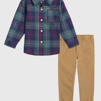 Tommy Hilfiger set camasa si pantaloni