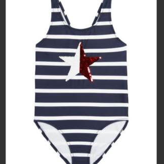 Tommy Hilfiger costum de baie cu paiete reversibile
