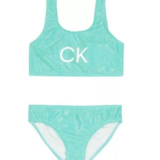 Calvin Klein set costum de baie fete verde