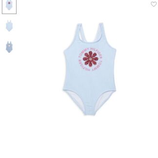 Tommy Hilfiger costum de baie cu paiete reversibile