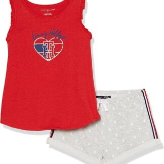 Tommy Hilfiger set de vara maieu si pantaloni scurti