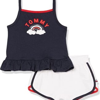 Tommy Hilfiger set de vara maieu si pantaloni scurti