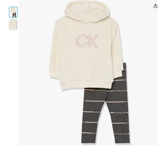Calvin Klein set bluza sherpa si colanti
