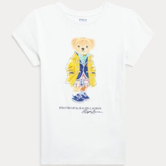Ralph Lauren tricou urs alb