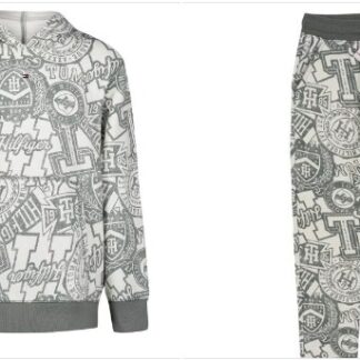 Tommy Hilfiger set trening gri grafice