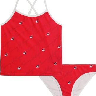 Tommy Hilfiger set costum de baie rosu