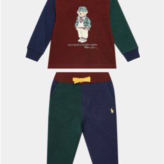 Ralph Lauren set bluza bumbac si pantaloni de trening fleece urs