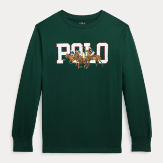 Ralph Lauren bluza bumbac verde