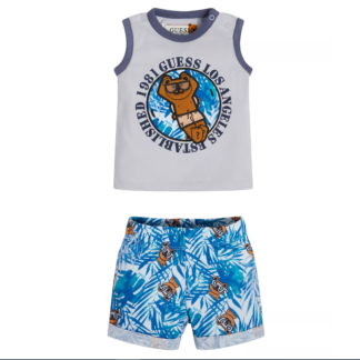 GUESS set maieu si pantaloni scurti