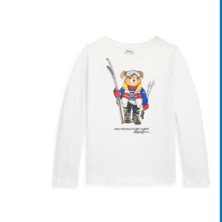Ralph Lauren bluza cu maneca lunga ski urs