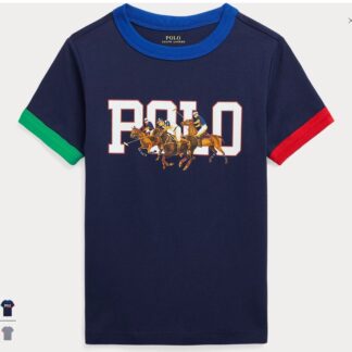 Ralph Lauren tricou bumbac navy cai