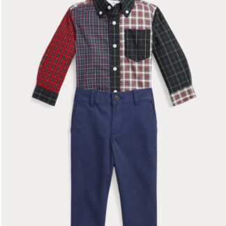 Ralph Lauren set camasa si pantaloni chino