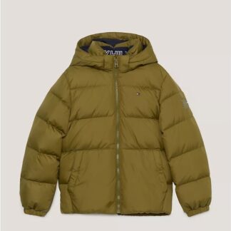 Tommy Hilfiger geaca cu umplutura puf si pene