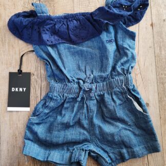 DKNY salopeta denim bumbac