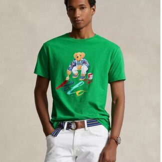 Ralph Lauren tricou urs verde mar M si L