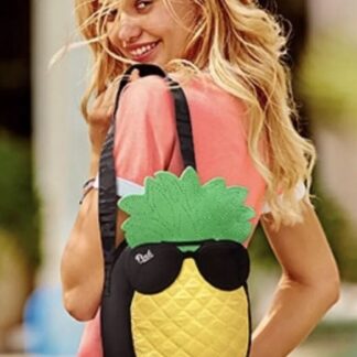 Victoria's Secret PINK Pineapple Cooler Tote Insulated Lunch Bag