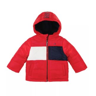 Tommy Hilfiger geaca iarna rosie