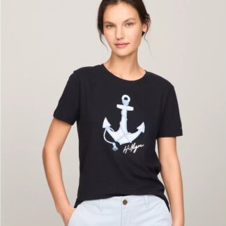 Tommy Hilfiger tricou ancora mar XS