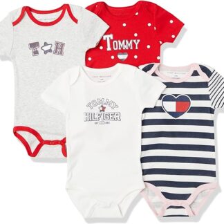 Tommy Hilfiger set 4 bodysuits