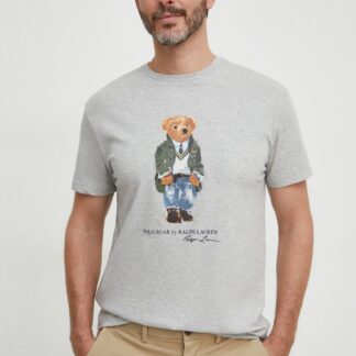 Ralph Lauren tricou urs gri mar L si XL