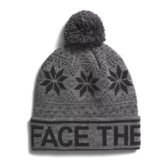 The North Face caciula ski fete si baieti gri