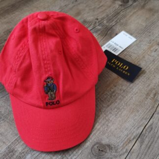 Ralph Lauren sapca bumbac rosie