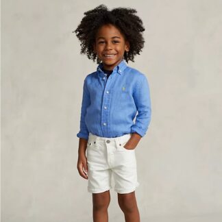 Ralph Lauren camasa in cu maneca lunga albastra