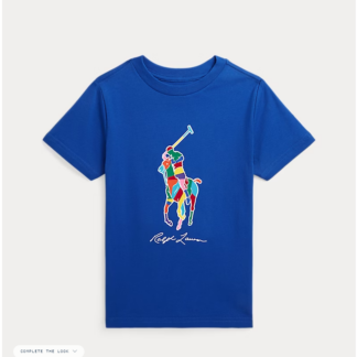 Ralph Lauren tricou bumbac cal multicolor