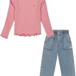 Calvin Klein set bluza si pantaloni denim