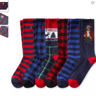 Ralph Lauren - set 6 sosete barbati RL -