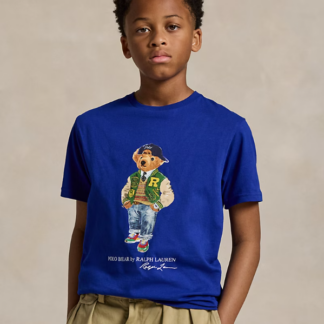 Ralph Lauren tricou model urs albastru