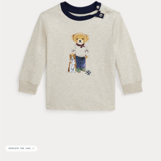 Ralph Lauren bluza bumbac model urs bej