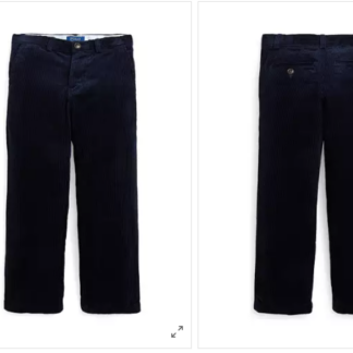 Ralph Lauren - pantaloni raiat navy
