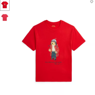 Ralph Lauren tricou urs rosu