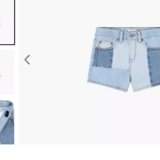 Levi's pantaloni denim jeans blugi scurti