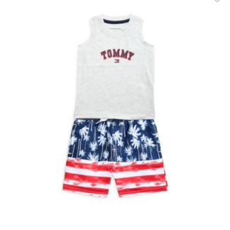 Tommy Hilfiger set maieu si sort de baie