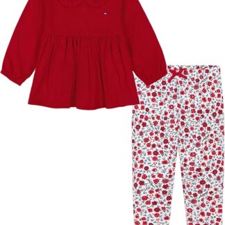 Tommy Hilfiger set tunica raiat si colanti